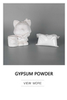 High Purity Whiteness 90% Concrete Decorative Gypsum Plaster Powder