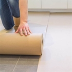 Recycled Roll Construction Floor Surface Protection Paper 1mm Multi Purpose