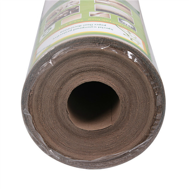 Thickness 0.13mm Length 22m Ply Fibers Construction Floor Covering Paper